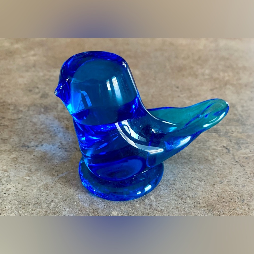 Bluebirds of Happiness Signed Leo Ward 2004 Bluebird